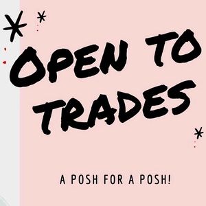 I am open to trading any items with other reputable sellers!